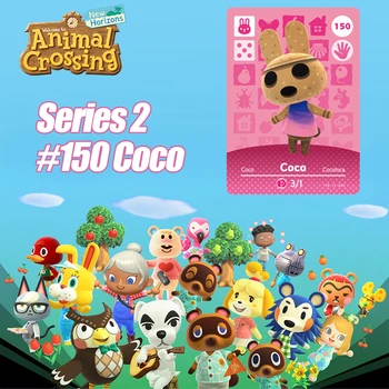 Animal Crossing New Horizons Card Amiibo Card Work for NS Switch Game #150 Coco Cards Drop Shipping
Animal Crossing New Horizons Card Amiibo Card Work for NS Switch Game #150 Coco Cards Drop Shipping