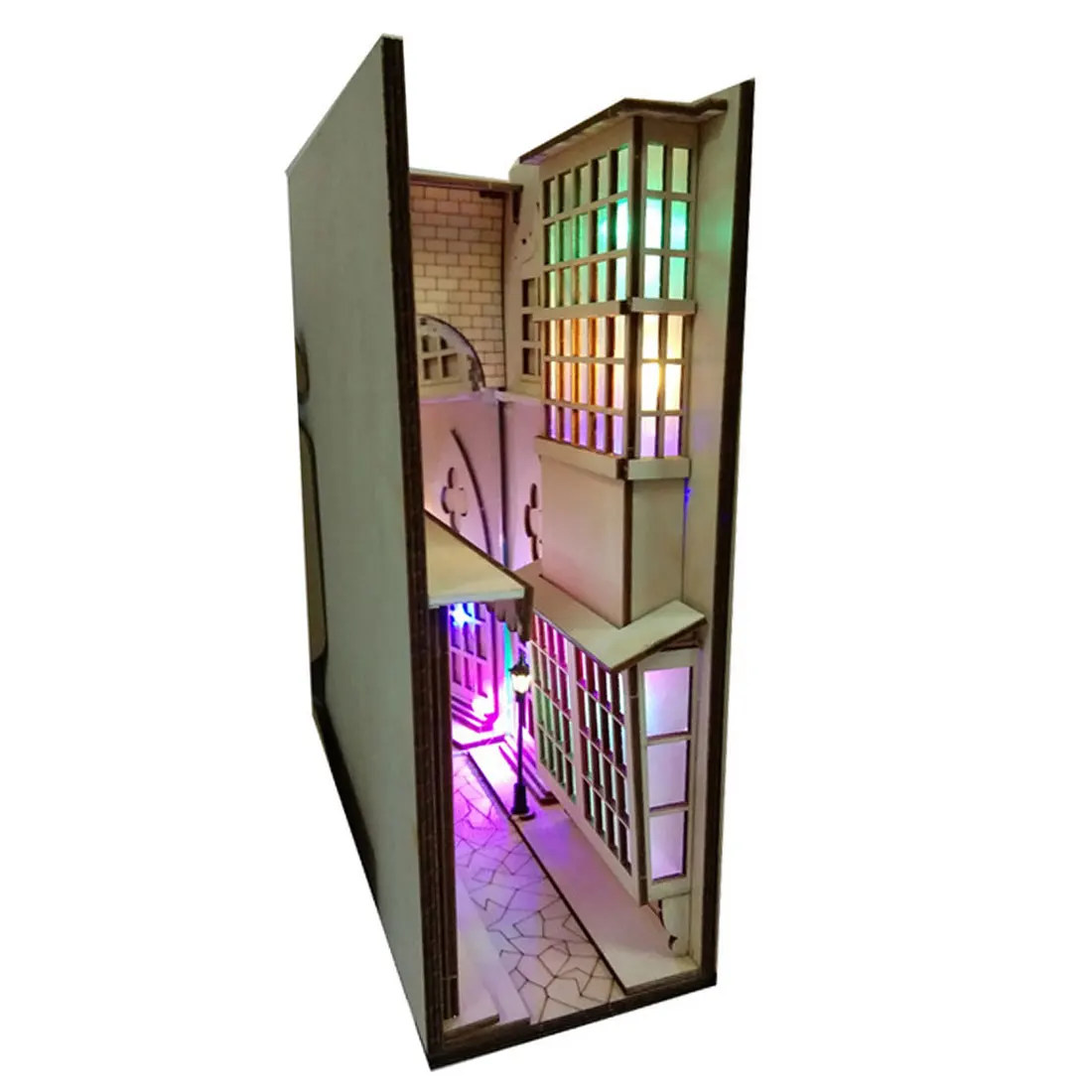 Street Rear Lane Bookcase 3D DIY Wooden Assembled Model Bookshelf for Home Office Decor - City Block
Street Rear Lane Bookcase 3D DIY Wooden Assembled Model Bookshelf for Home Office Decor - City Block