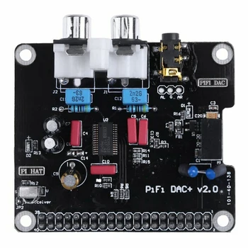 PCM5122 Hifi Dac o Sound Card Module I2S+Led Indicator for Raspberry Pi 3B/2B
PCM5122 Hifi Dac o Sound Card Module I2S+Led Indicator for Raspberry Pi 3B/2B