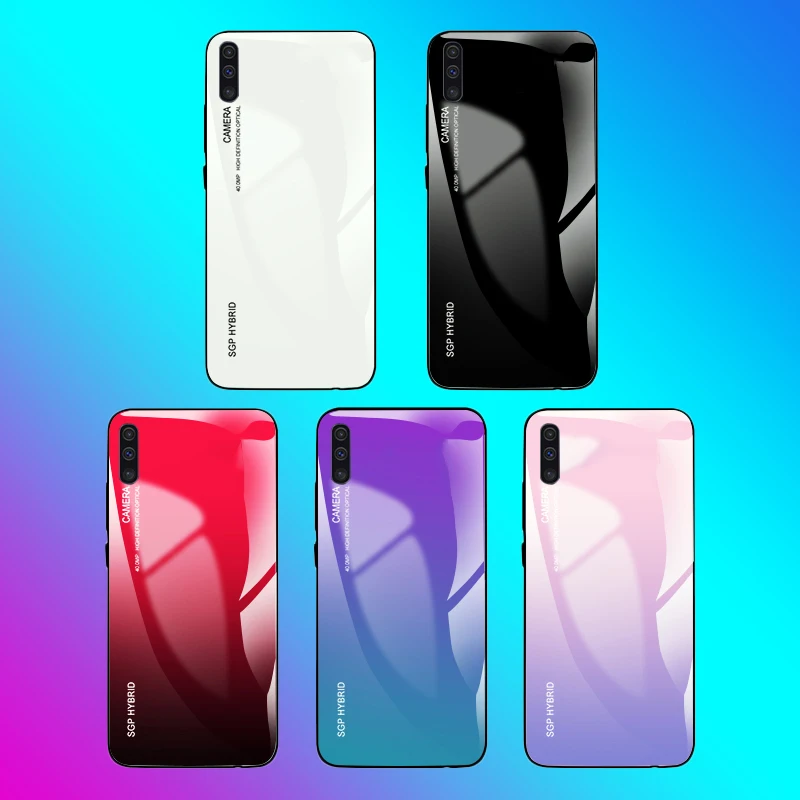 Gradient Tempered Glass Phone Case For Samsung A50 A30 A10 J6Plus Back Covers For Samsung Galaxy Note 10 S10 Plus S10e S 10 A 50
Gradient Tempered Glass Phone Case For Samsung A50 A30 A10 J6Plus Back Covers For Samsung Galaxy Note 10 S10 Plus S10e S 10 A 50