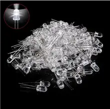 100pcs 5mm White Diffused LED Diode Round Light Emitting Diode 20mA LED Lamp Wide Angle Through Electronics Components 
100pcs 5mm White Diffused LED Diode Round Light Emitting Diode 20mA LED Lamp Wide Angle Through Electronics Components