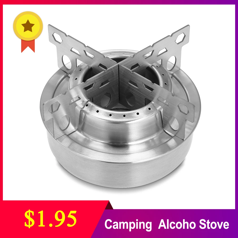 Lixada Mini Aluminum Alloy Alcoho Stove Outdoor Camping Stove Portable Hiking Backpacking Cookware Cooking Picnic Stove with Lid
Lixada Mini Aluminum Alloy Alcoho Stove Outdoor Camping Stove Portable Hiking Backpacking Cookware Cooking Picnic Stove with Lid