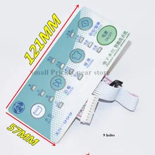 121mmx57mm Intelligent Button panel XN-999 Auto Washing Machine Embedded Universal Control Panel Replacement
121mmx57mm Intelligent Button panel XN-999 Auto Washing Machine Embedded Universal Control Panel Replacement