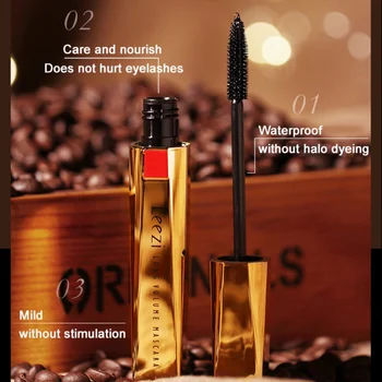 New Gold Tube Lash Mascara Waterproof 3D Mascara For Eyelash Extension Black Thick Lengthening Eye Lashes Cosmetics MKXJ 
New Gold Tube Lash Mascara Waterproof 3D Mascara For Eyelash Extension Black Thick Lengthening Eye Lashes Cosmetics MKXJ