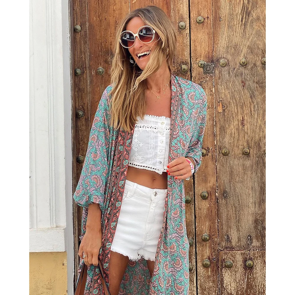 Ladies Fashion Cardigan Three Quarter Sleeve Retro Casual Printed Knitted Sweater Cardigan Autumn Temperament Ladies Knitwear
Ladies Fashion Cardigan Three Quarter Sleeve Retro Casual Printed Knitted Sweater Cardigan Autumn Temperament Ladies Knitwear