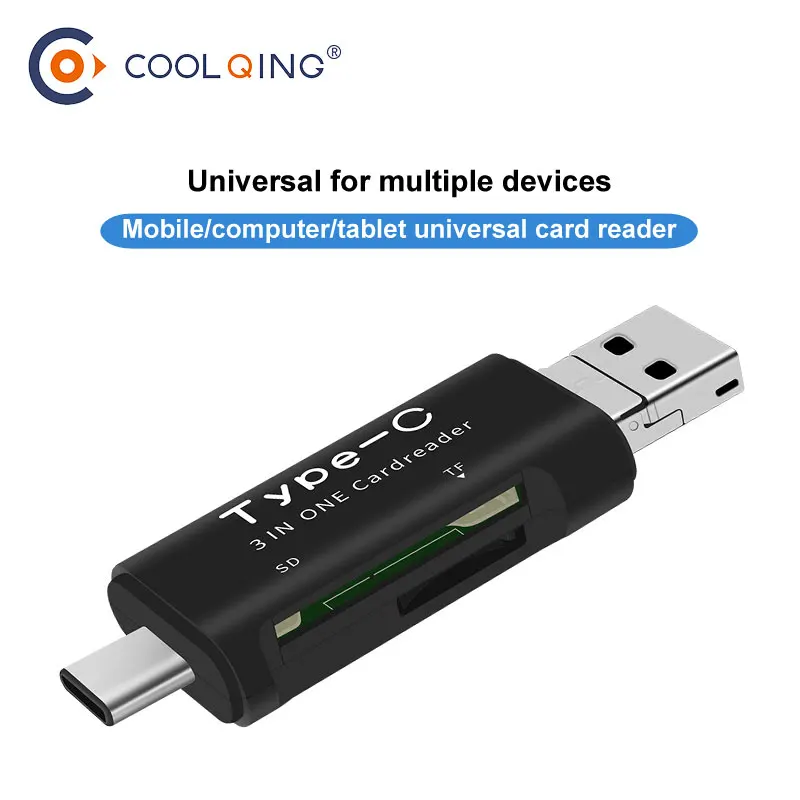 All in One Memory Card Reader type-c MINI USB 2.0 OTG Micro SD/SDXC TF type C Card Reader Adapter for PC Laptop Computer
All in One Memory Card Reader type-c MINI USB 2.0 OTG Micro SD/SDXC TF type C Card Reader Adapter for PC Laptop Computer