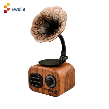 Business Creative Retro Phonograph Portable Mini Bluetooth Speaker Stereo Indoor Home Bluetooth Speakers TF USB FM Sound Music
Business Creative Retro Phonograph Portable Mini Bluetooth Speaker Stereo Indoor Home Bluetooth Speakers TF USB FM Sound Music