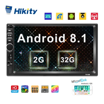 Hikity 2 Din Car Radio Android 8.1 2G+32G 7010B GPS 7" HD Autoradio Multimedia Player Wifi Radio For Hyundai Nissian Toyota
Hikity 2 Din Car Radio Android 8.1 2G+32G 7010B GPS 7" HD Autoradio Multimedia Player Wifi Radio For Hyundai Nissian Toyota