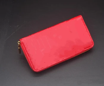 

most fashionable zipper wallet cards and coins famous women wallets leather purse card holder coin purse women wallet