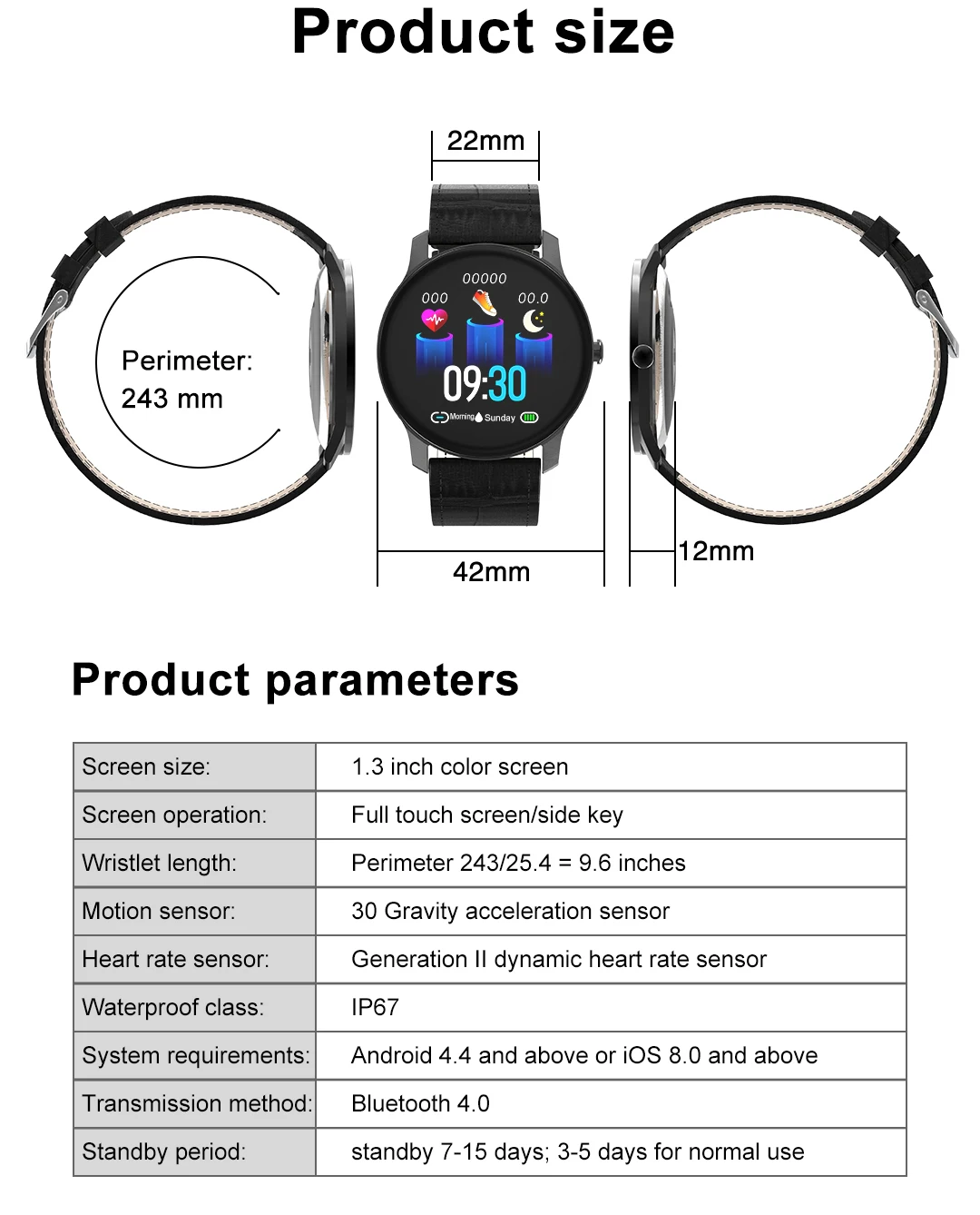 Smart Watch 2020 IP67 Waterproof Heart Rate Blood Pressure Monitoring LEMFO Men smart watches for Android IOS Smart Watch 2020 IP67 Waterproof Heart Rate Blood Pressure Monitoring LEMFO Men smart watches for Android IOS