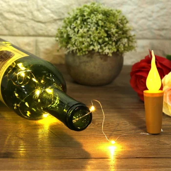 10PCS/Set Cork String Light Fairy Wine Bottle LED Lamp Battery Powered DIY Colorful Battery Powered Home Decor
10PCS/Set Cork String Light Fairy Wine Bottle LED Lamp Battery Powered DIY Colorful Battery Powered Home Decor