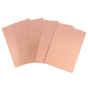 5 pc 7*10CM Single Side Circuit Board Copper Clad Plate Laminate Universal PCB Circuit Board Glass Fiber Reinforced Copper
5 pc 7*10CM Single Side Circuit Board Copper Clad Plate Laminate Universal PCB Circuit Board Glass Fiber Reinforced Copper