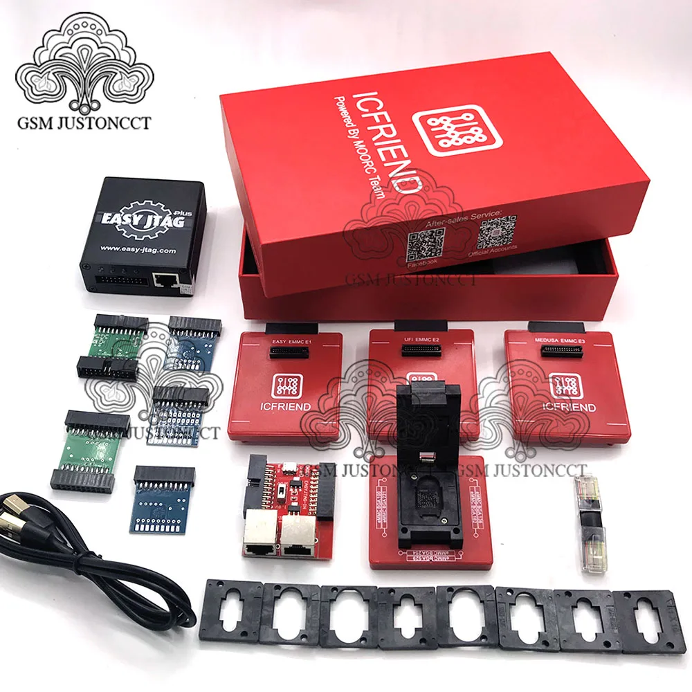 2022 Оригинальный Новый Z3x легкий Jtag plus Box + Moorc Icfriend Emmc 13 в 1 (E Mate Pro Box) | Мобильные