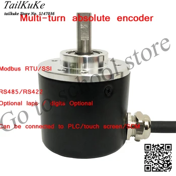 Multi-turn absolute encoder servo motor rotary coupling speed sensor angle Modbus4096 turns
Multi-turn absolute encoder servo motor rotary coupling speed sensor angle Modbus4096 turns