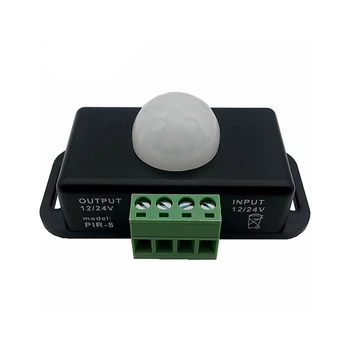 Body Infrared PIR Motion Sensor Switch Human Motion Sensor Detector Switch For LED Light Strip Tape Ribbon Automatic DC12V/24V
Body Infrared PIR Motion Sensor Switch Human Motion Sensor Detector Switch For LED Light Strip Tape Ribbon Automatic DC12V/24V