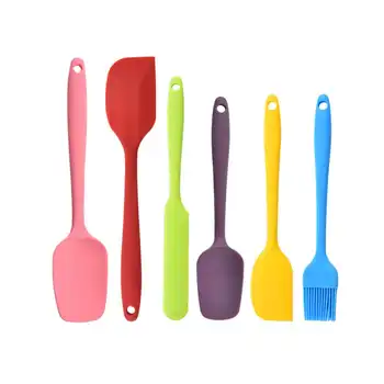 Baking Silicone Spatula Set Color Silicone Cake Spatula Oil Whisk 6 Piece Set Kitchenware Tool Accessories
Baking Silicone Spatula Set Color Silicone Cake Spatula Oil Whisk 6 Piece Set Kitchenware Tool Accessories