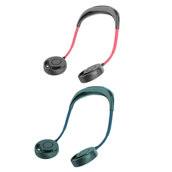 2SET No Fan Blades USB Rechargeable 2000MAh Headphone Design Mini Cooler Wearable Neck Fans Green & Black
2SET No Fan Blades USB Rechargeable 2000MAh Headphone Design Mini Cooler Wearable Neck Fans Green & Black