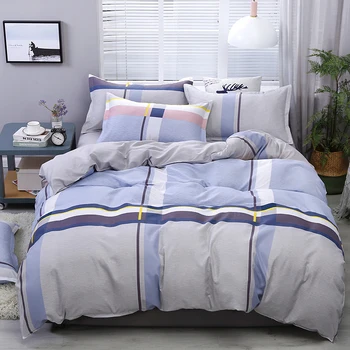 Geometric Pattern Bed Linings 1/2 duvet covers+flat Sheet+1/2Pcs Pillow Cases set bedding set
Geometric Pattern Bed Linings 1/2 duvet covers+flat Sheet+1/2Pcs Pillow Cases set bedding set