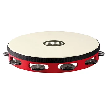 Tah1bk-r-tf touring tambourine 10 ", with plastic, 1 row of bells, red, Meinl
Tah1bk-r-tf touring tambourine 10 ", with plastic, 1 row of bells, red, Meinl