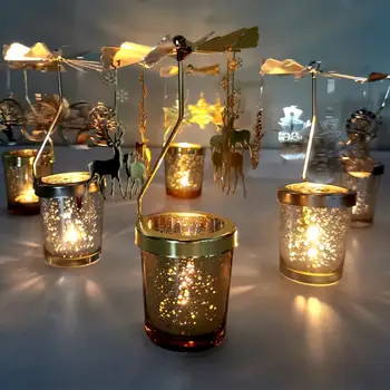 Elk Snowflake Christmas Rotating Candle Holder Merry Christmas Decor for Home 2020 Christmas Ornaments Xmas Gifts New Year 2021
Elk Snowflake Christmas Rotating Candle Holder Merry Christmas Decor for Home 2020 Christmas Ornaments Xmas Gifts New Year 2021