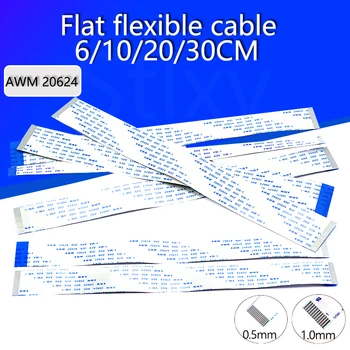 100PCS Multiple lengths Flat flexible cable FFC FPC LCD cable AWM 20624 80C 60V VW-1 FFC-1.0MM/0.5MM LCD connector flat cable
100PCS Multiple lengths Flat flexible cable FFC FPC LCD cable AWM 20624 80C 60V VW-1 FFC-1.0MM/0.5MM LCD connector flat cable