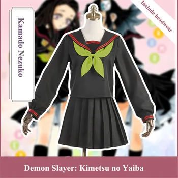 Demon Slayer: Kimetsu No Yaiba Makomo Nezuko Kamado School Uniform Cosplay Costume Dress Stock Cosplay Costume
Demon Slayer: Kimetsu No Yaiba Makomo Nezuko Kamado School Uniform Cosplay Costume Dress Stock Cosplay Costume
