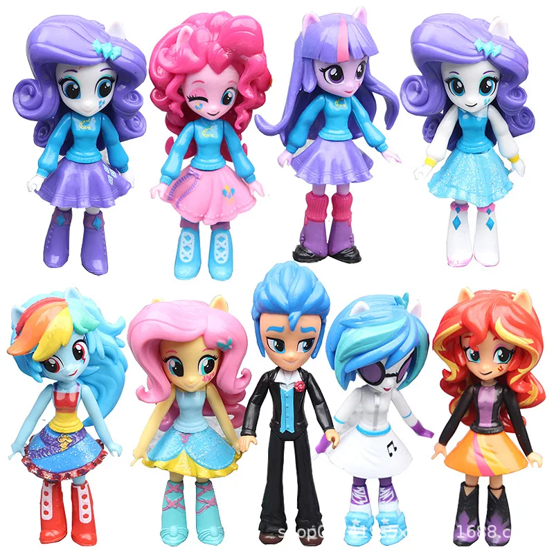 9pcs/set My Little Pony Unicorn Friendship is Magic Princess 12cm PVC Action Figure doll for kids Birthday Christmas Gifts 2A05
9pcs/set My Little Pony Unicorn Friendship is Magic Princess 12cm PVC Action Figure doll for kids Birthday Christmas Gifts 2A05