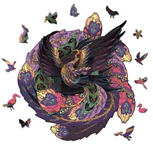 New Colorful Suzaku Wooden Puzzle 3D DIY A3 A4 A5 Fidget Toy Alien Animal Jigsaw Game 100 200 300 Pieces For Kids Child Pop
New Colorful Suzaku Wooden Puzzle 3D DIY A3 A4 A5 Fidget Toy Alien Animal Jigsaw Game 100 200 300 Pieces For Kids Child Pop