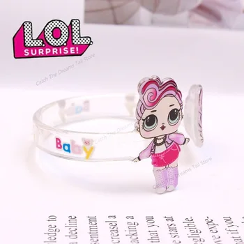 LOL Surprise Doll Jewelry New Children's Wristband Cartoon Bracelet Cute Acrylic Print Jewelry
LOL Surprise Doll Jewelry New Children's Wristband Cartoon Bracelet Cute Acrylic Print Jewelry