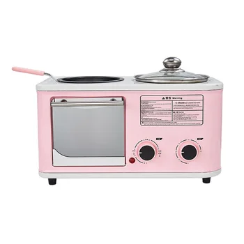 Electric 3 in 1 Household Breakfast machine mini bread toaster baking oven omelette fry pan hot pot boiler food steamer EU
Electric 3 in 1 Household Breakfast machine mini bread toaster baking oven omelette fry pan hot pot boiler food steamer EU