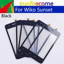 Écran tactile pour Wiko sunshine, 4.0 pouces, 10 pièces/lot, panneau en verre, sans LCD, pièces de rechange=