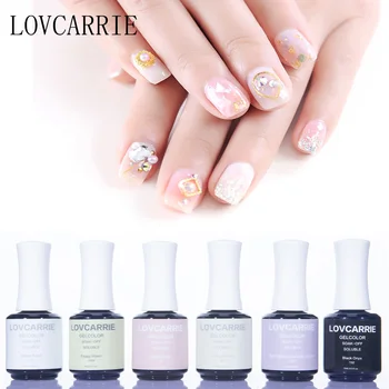 LOVCARRIE 15ML White Gel Polish Jelly Pink UV Gel Varnishes Hybrid Semi Permanent 2020 New Gelcolor Polish Nail Art Supplies Lak
LOVCARRIE 15ML White Gel Polish Jelly Pink UV Gel Varnishes Hybrid Semi Permanent 2020 New Gelcolor Polish Nail Art Supplies Lak