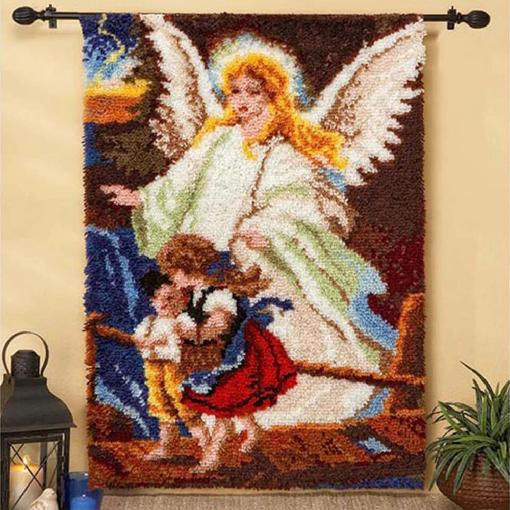 Tapestry Latch Hook Kits With Printed Canvas Soft Simple Embroidery Crafts for Adults Hobby Decor Carpet embroidery Foamiran
Tapestry Latch Hook Kits With Printed Canvas Soft Simple Embroidery Crafts for Adults Hobby Decor Carpet embroidery Foamiran