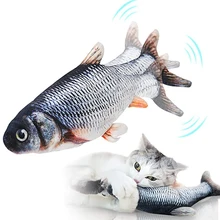 Electronic Pets Cats Toys Electric USB Charging Simulation Interactive Chewing Biting Catnip Rocking Bouncing Plush Floppy Fish
Electronic Pets Cats Toys Electric USB Charging Simulation Interactive Chewing Biting Catnip Rocking Bouncing Plush Floppy Fish