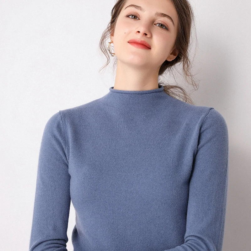 Women 100% Cashmere Pullover 2019 New Arrival Turtleneck Elasticity Sweater Female Warm Soft Basic Jumper Solid Slim Pull Femme
Women 100% Cashmere Pullover 2019 New Arrival Turtleneck Elasticity Sweater Female Warm Soft Basic Jumper Solid Slim Pull Femme