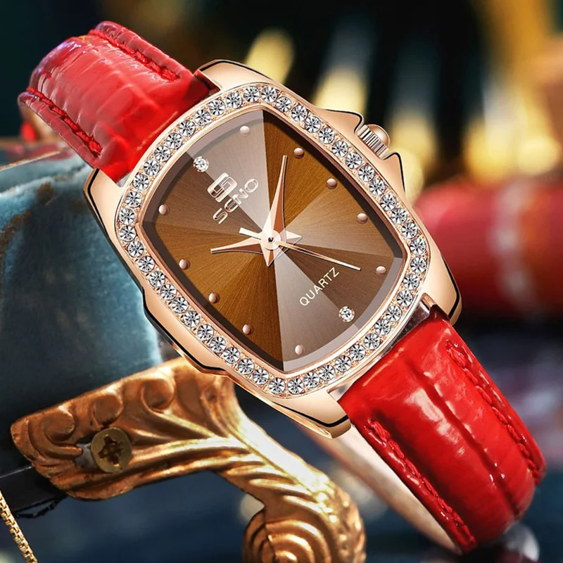 Aristocratic style retro rectangular diamond-studded ladies watch simple belt quartz watches women fashion matching luxury watch
Aristocratic style retro rectangular diamond-studded ladies watch simple belt quartz watches women fashion matching luxury watch