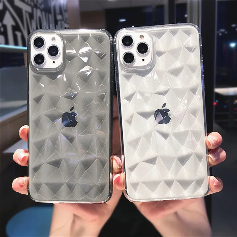 Moskado Transparent Diamond Texture Case For iPhone 11 11Pro X XR XS Max 7 8 Plus Clear Candy Color Soft TPU Silicone Back Cover
Moskado Transparent Diamond Texture Case For iPhone 11 11Pro X XR XS Max 7 8 Plus Clear Candy Color Soft TPU Silicone Back Cover