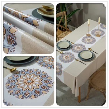 PVC Tablecloth Nordic Style Waterproof Table Cover Cloth For Dining Room-Deck Cover Coffee Table For Living Room Nappe De Table
PVC Tablecloth Nordic Style Waterproof Table Cover Cloth For Dining Room-Deck Cover Coffee Table For Living Room Nappe De Table