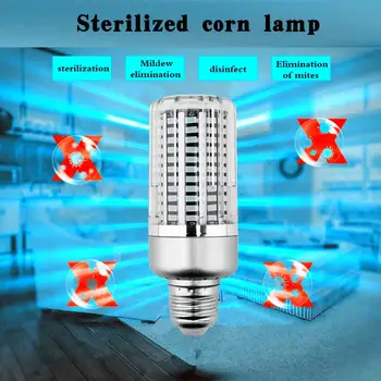Disinfection Corn Light UVC Sterilization Light UV Germicidal Lamp 130led 110v 220v Portable Energy Conservation 
Disinfection Corn Light UVC Sterilization Light UV Germicidal Lamp 130led 110v 220v Portable Energy Conservation