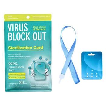 4 Pack Air Freshener Card Disinfection Lanyard Protection Card Disinfection Card Home Clean Outdoor Anti Tool
4 Pack Air Freshener Card Disinfection Lanyard Protection Card Disinfection Card Home Clean Outdoor Anti Tool