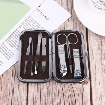 7PCS/Set Stainless Steel Nail Clippers Eyebrow Scissors Nail Clippers Trimmer Durable Portable Manicure Kit for Man Woman (Rando
7PCS/Set Stainless Steel Nail Clippers Eyebrow Scissors Nail Clippers Trimmer Durable Portable Manicure Kit for Man Woman (Rando