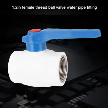 PPR Plastic 1/2 Inch Female Thread Ball Valve Connector Water Pipe Fitting Accessories Electric Valve
PPR Plastic 1/2 Inch Female Thread Ball Valve Connector Water Pipe Fitting Accessories Electric Valve