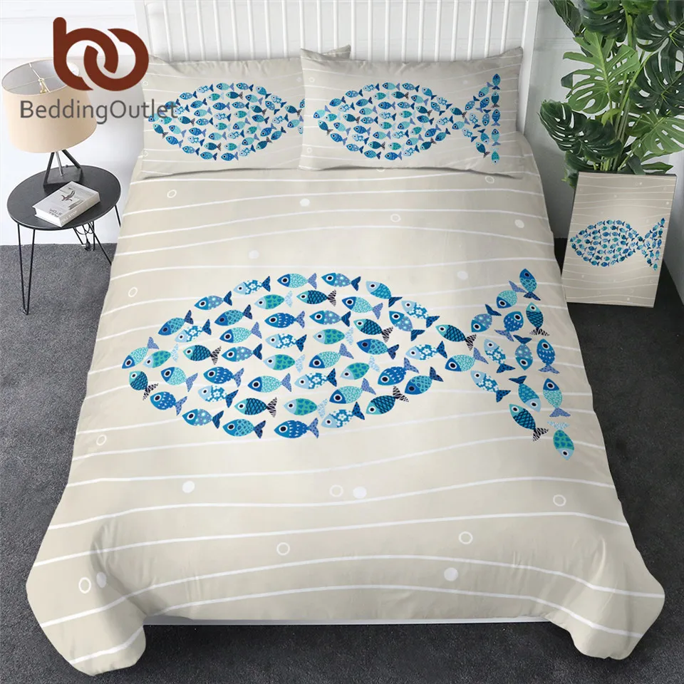 BeddingOutlet Blue Fish Bedding Set Stylish Duvet Cover Cartoon Home Textiles for Kids Stripes Bedspreads Geometric Bed Set 3pcs
BeddingOutlet Blue Fish Bedding Set Stylish Duvet Cover Cartoon Home Textiles for Kids Stripes Bedspreads Geometric Bed Set 3pcs