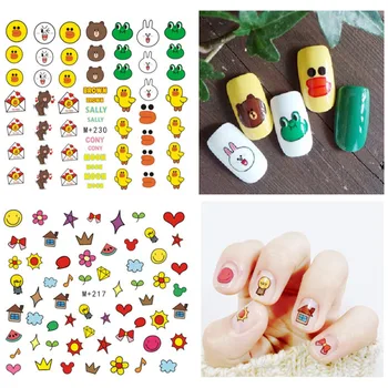 Yellow nail art sticker cartoon style fruit animals flower printing ultra thin nail foil water transfer slider nail wraps WG011 
Yellow nail art sticker cartoon style fruit animals flower printing ultra thin nail foil water transfer slider nail wraps WG011