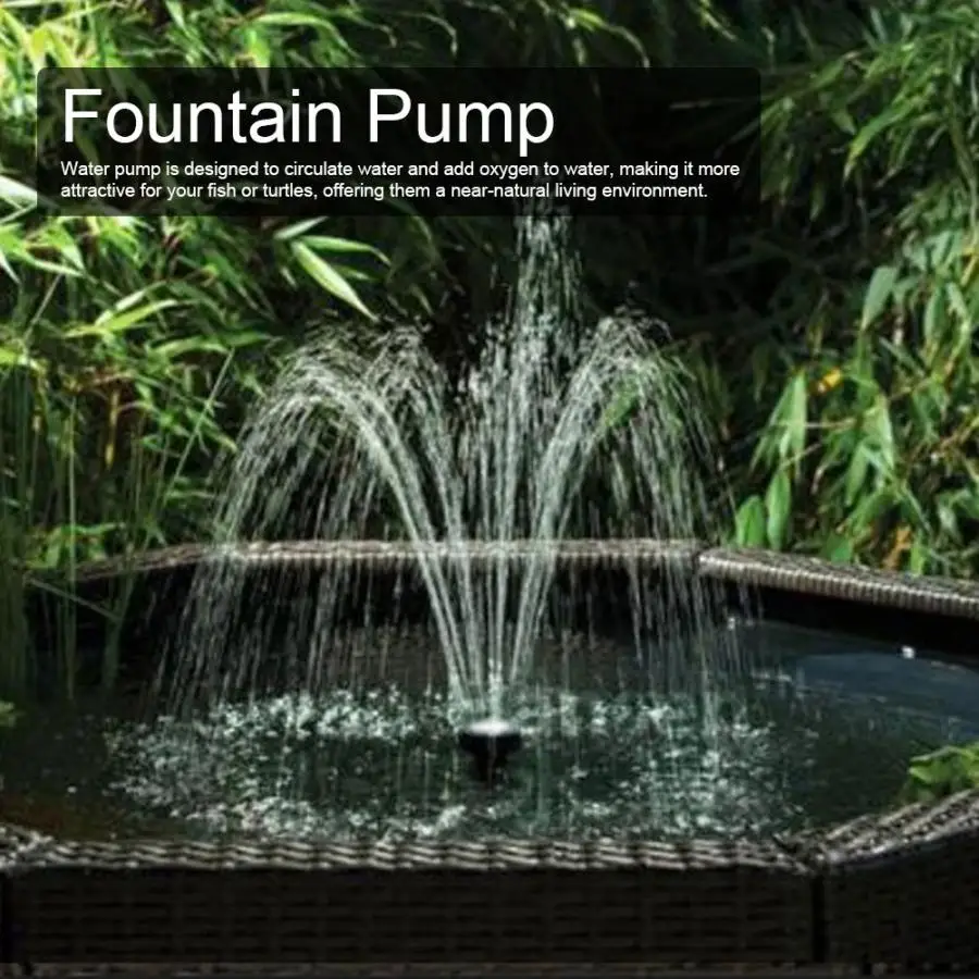 Water Fountain Pump with LED Light Pond Landscape Fountain Bird Bath Submersible Water Pump EU 220V Aquarium Fountain Pump
Water Fountain Pump with LED Light Pond Landscape Fountain Bird Bath Submersible Water Pump EU 220V Aquarium Fountain Pump