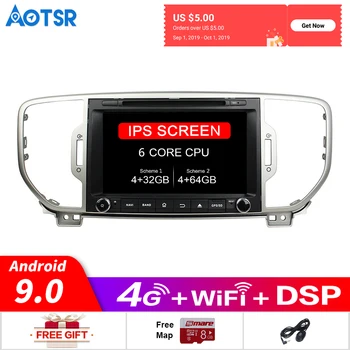 Android 9.0 Car gps multimedia DVD Player Radio For KIA Sportage 4 2016 -2019 car GPS Navigation DVD Video player head unit DSP 
Android 9.0 Car gps multimedia DVD Player Radio For KIA Sportage 4 2016 -2019 car GPS Navigation DVD Video player head unit DSP