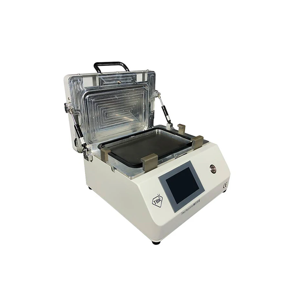 9 inch mini economy all in one automatic OCA vacuum laminating and debubble machine mobile phone repair TBK 808M
9 inch mini economy all in one automatic OCA vacuum laminating and debubble machine mobile phone repair TBK 808M