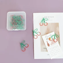 Cherry Paper Clip Cute Modeling Paper Clip Decorative Bookmark Stationery Paper Clip Cute Paper Clips Office Table Accessories
Cherry Paper Clip Cute Modeling Paper Clip Decorative Bookmark Stationery Paper Clip Cute Paper Clips Office Table Accessories
