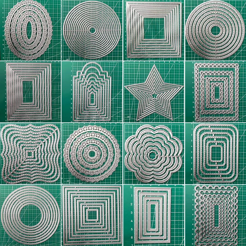 Frame Dies Metal Cutting Dies Stencil for DIY Scrapbooking Photo Album Decorative Embossing Paper Card Crafts Die Cut 2020
Frame Dies Metal Cutting Dies Stencil for DIY Scrapbooking Photo Album Decorative Embossing Paper Card Crafts Die Cut 2020