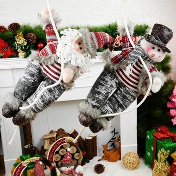 Christmas Pendant Decoration Wall Door Santa Claus Rope Climbing Father Christmas Snowman Christmas Tree Ornament New Year Gift
Christmas Pendant Decoration Wall Door Santa Claus Rope Climbing Father Christmas Snowman Christmas Tree Ornament New Year Gift